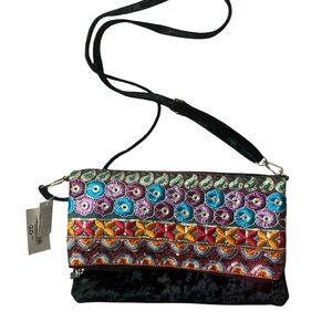 Colorful Embroidered Women's Bag